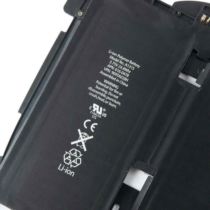 reemplazo de la batería de 6600mAh Apple IPad para el iPad 1 A1315 A1219 A1337