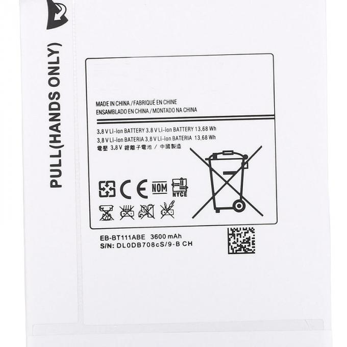 reemplazo blanco EB-BT111ABE SM-T110 SM-T111 T115 de la batería de la tableta de 3600mA Samsung