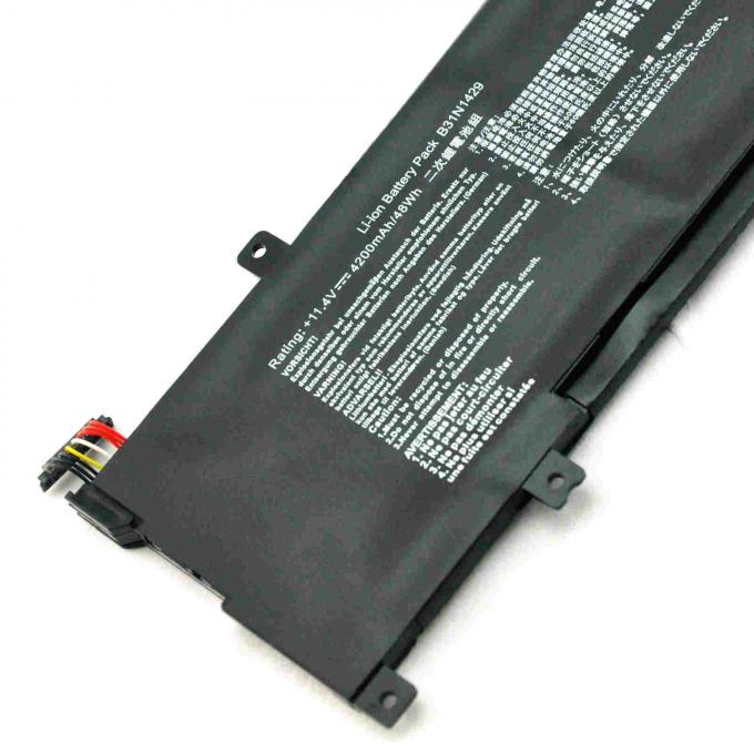 Batería interna recargable del ordenador portátil B31N1429 para la serie 11.4V 48Wh 3Cell de polímero de litio de Asus K501