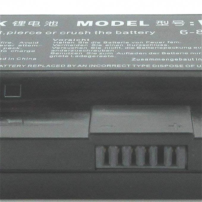 batería de la célula del ordenador portátil 6 de 11.1V 4400MAH 48.84Wh para CLEVO W650BAT-6 6-87-W650S-4E72