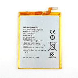 China Batería para teléfono móvil de HB417094EBC Huawei, batería 3.8V 4000mAh de Huawei Mate7 fábrica